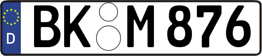 BK-M876