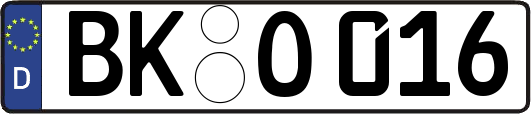 BK-O016
