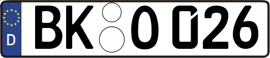 BK-O026