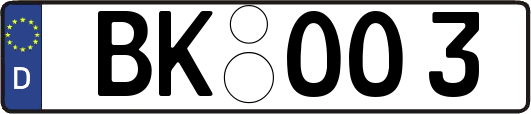 BK-OO3