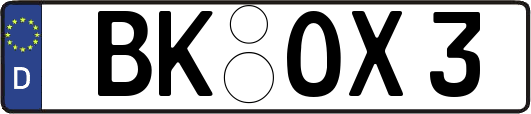 BK-OX3