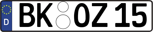 BK-OZ15
