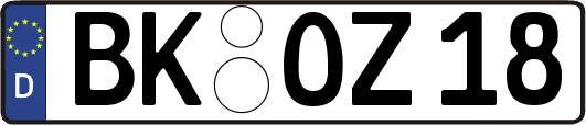 BK-OZ18