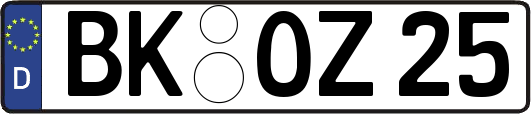 BK-OZ25