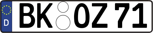 BK-OZ71