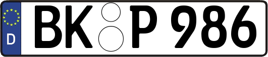 BK-P986