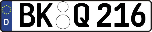 BK-Q216