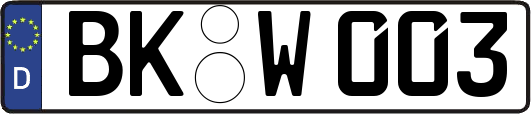 BK-W003
