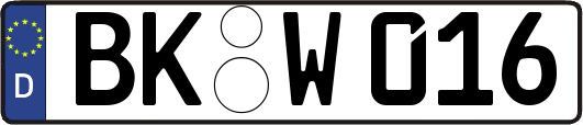 BK-W016