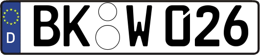 BK-W026