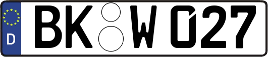 BK-W027
