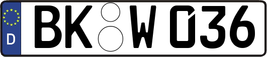 BK-W036