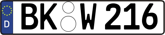 BK-W216