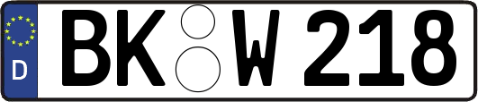 BK-W218