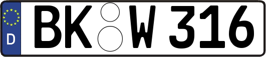 BK-W316