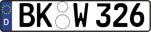 BK-W326