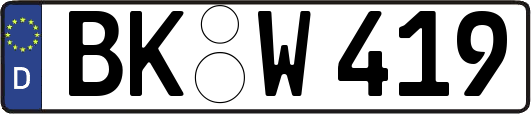 BK-W419