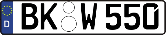 BK-W550