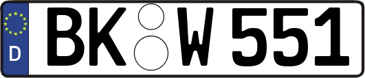 BK-W551
