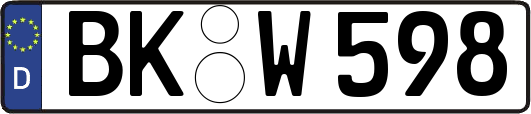 BK-W598