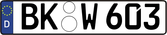 BK-W603