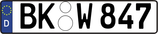 BK-W847