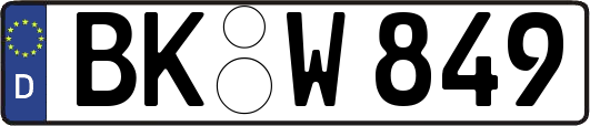 BK-W849