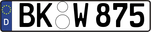 BK-W875