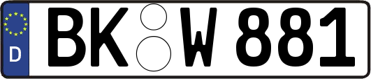 BK-W881