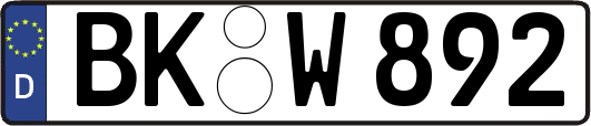 BK-W892