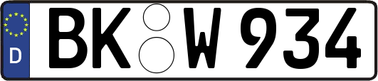 BK-W934