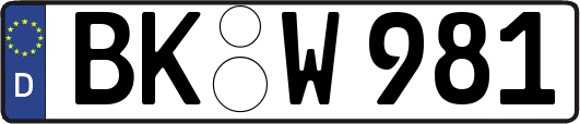 BK-W981