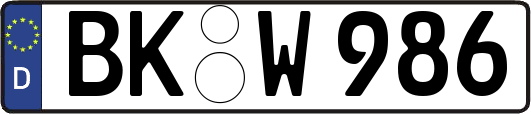 BK-W986