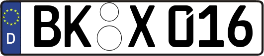BK-X016