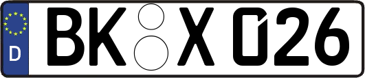 BK-X026