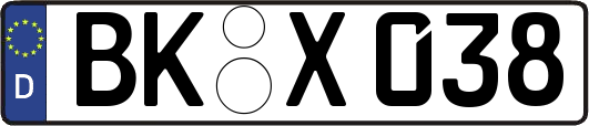 BK-X038
