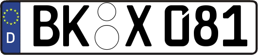 BK-X081