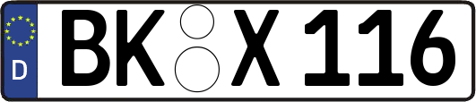 BK-X116