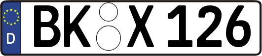 BK-X126