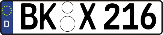BK-X216