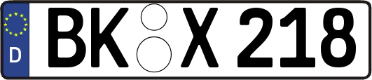 BK-X218