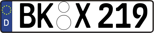 BK-X219
