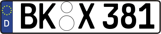 BK-X381