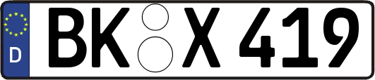 BK-X419