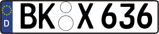 BK-X636