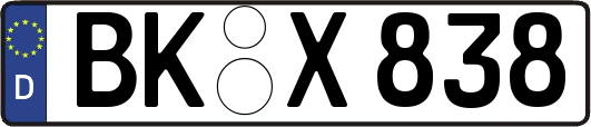 BK-X838