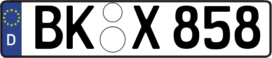 BK-X858