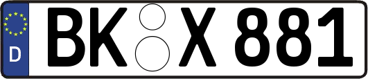 BK-X881