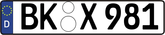 BK-X981