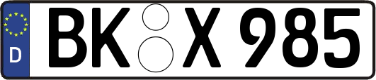 BK-X985